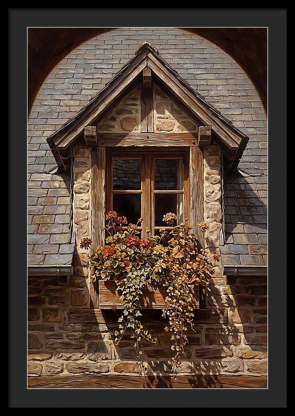 Dormer Window With Flower Box