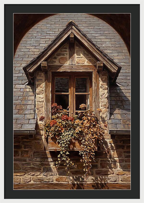 Dormer Window With Flower Box