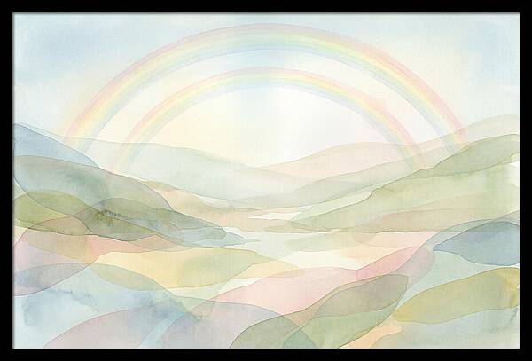 Double Rainbow Over Green Valley
