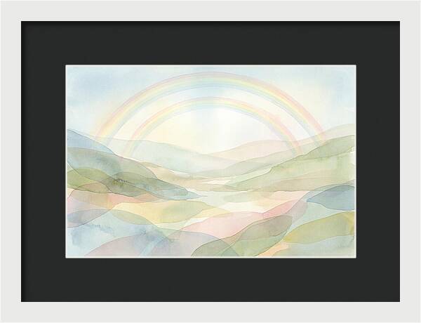 Double Rainbow Over Green Valley