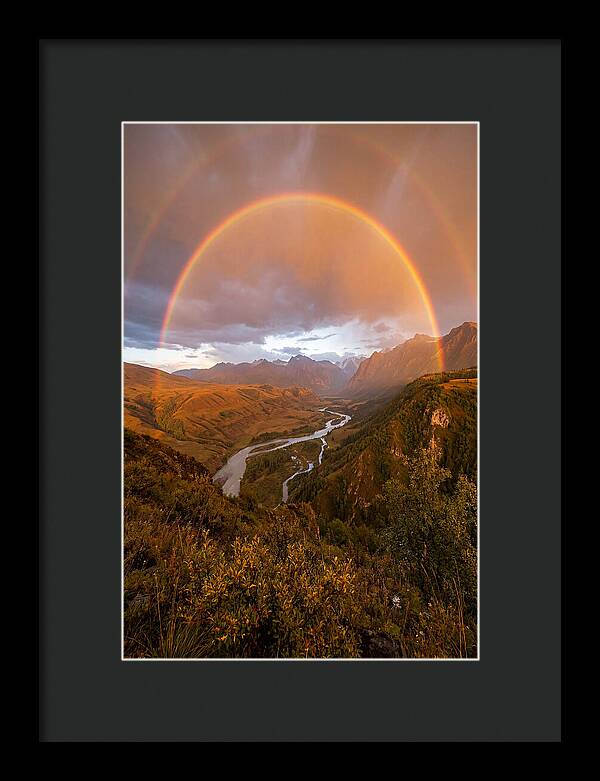 Double Rainbow Sunset