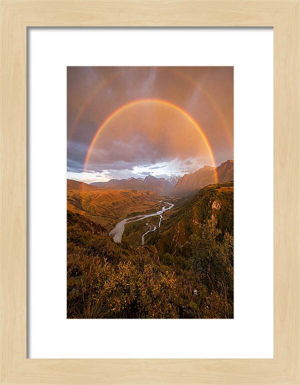 Double Rainbow Sunset
