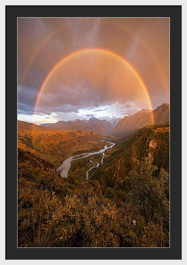 Double Rainbow Sunset