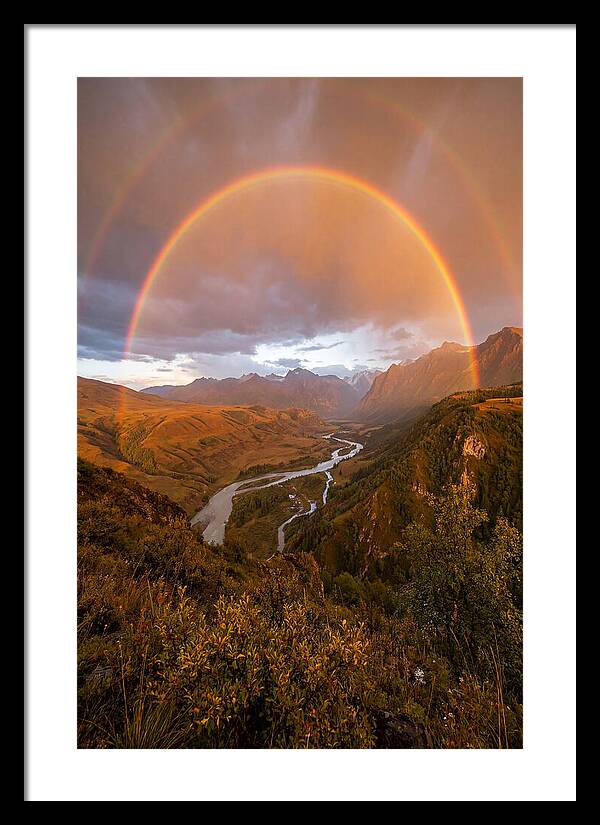 Double Rainbow Sunset