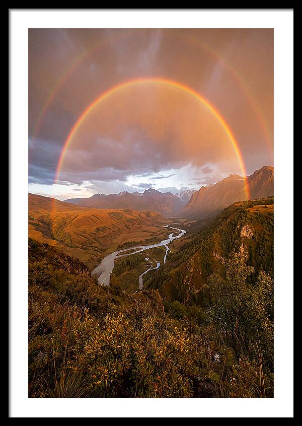 Double Rainbow Sunset