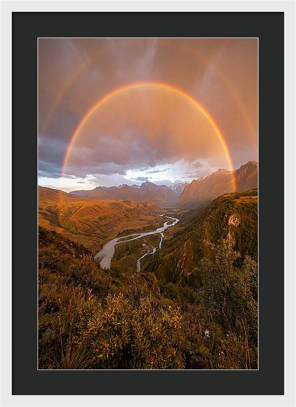 Double Rainbow Sunset