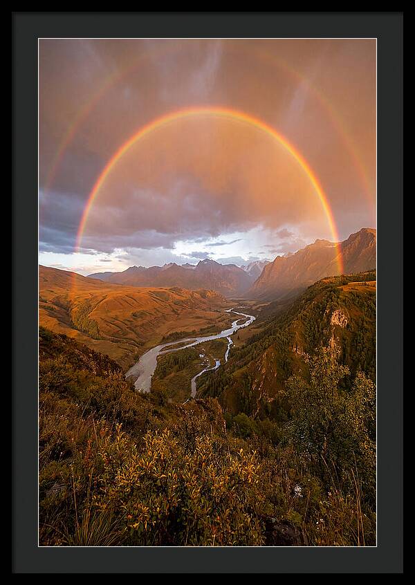 Double Rainbow Sunset