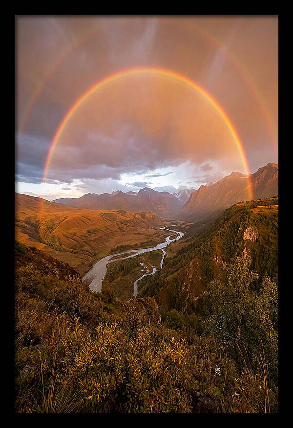 Double Rainbow Sunset
