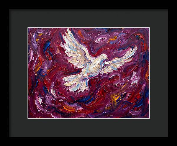 Dove In Expressionist Swirls