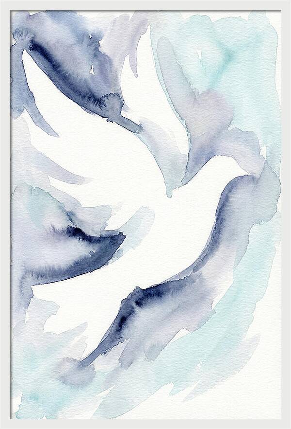 Dove In Watercolor Serenity