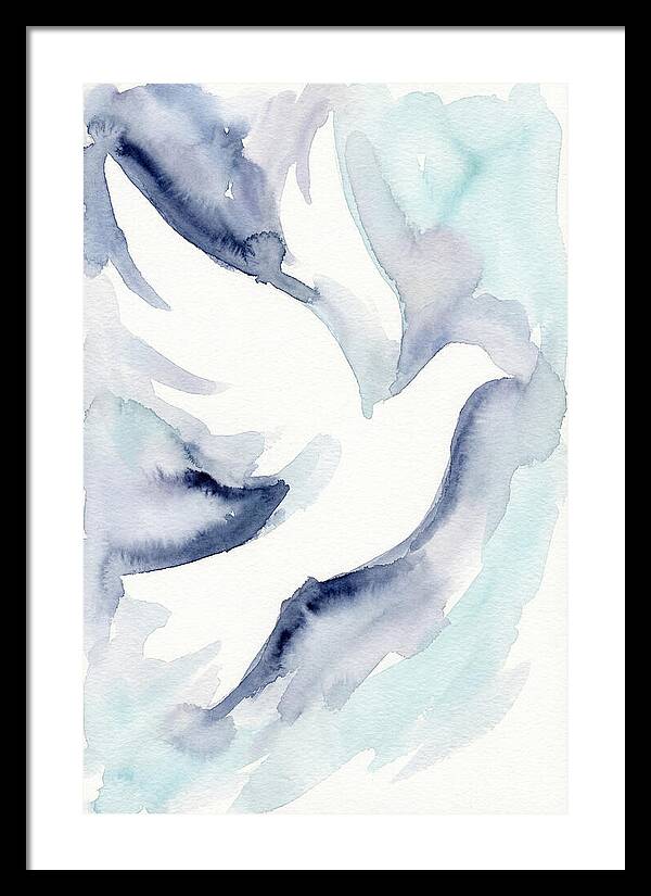 Dove In Watercolor Serenity