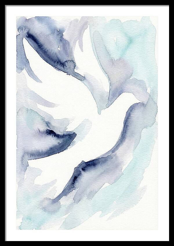 Dove In Watercolor Serenity