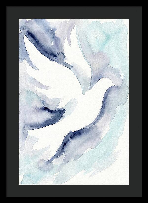 Dove In Watercolor Serenity
