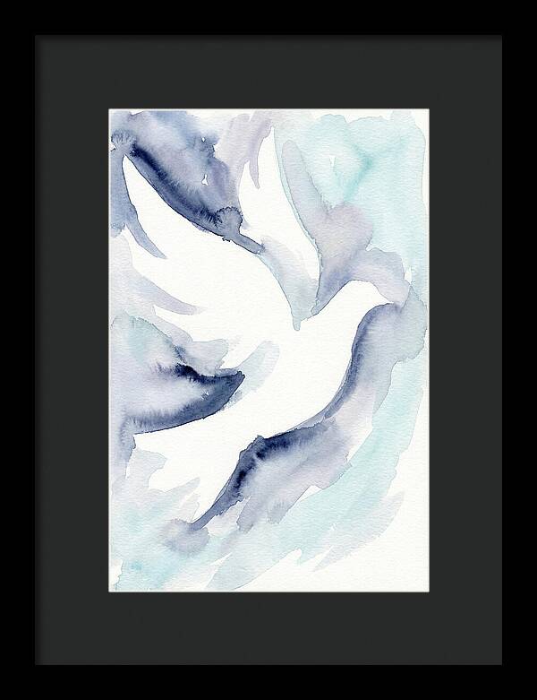 Dove In Watercolor Serenity