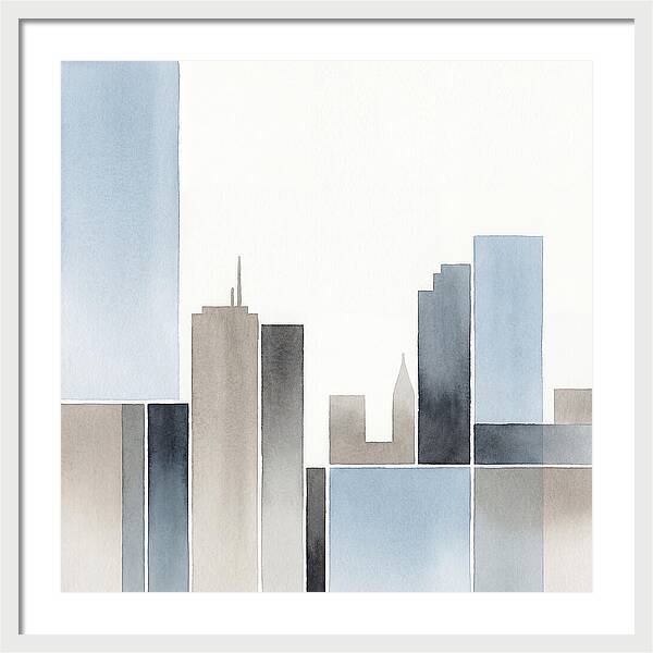Downtown Skyline Minimalism