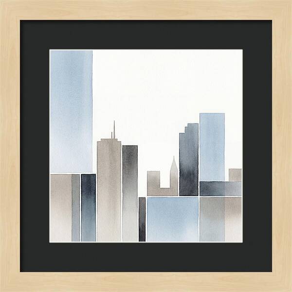 Downtown Skyline Minimalism