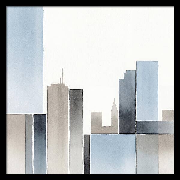 Downtown Skyline Minimalism