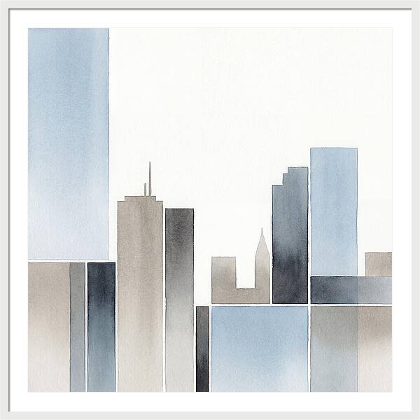 Downtown Skyline Minimalism