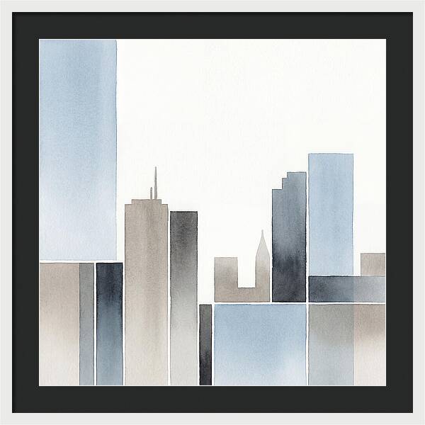 Downtown Skyline Minimalism