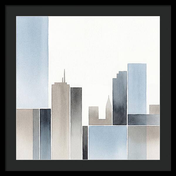 Downtown Skyline Minimalism