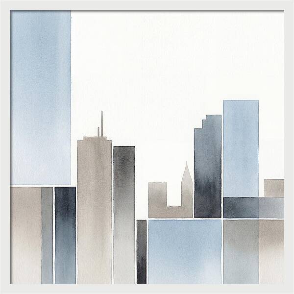 Downtown Skyline Minimalism