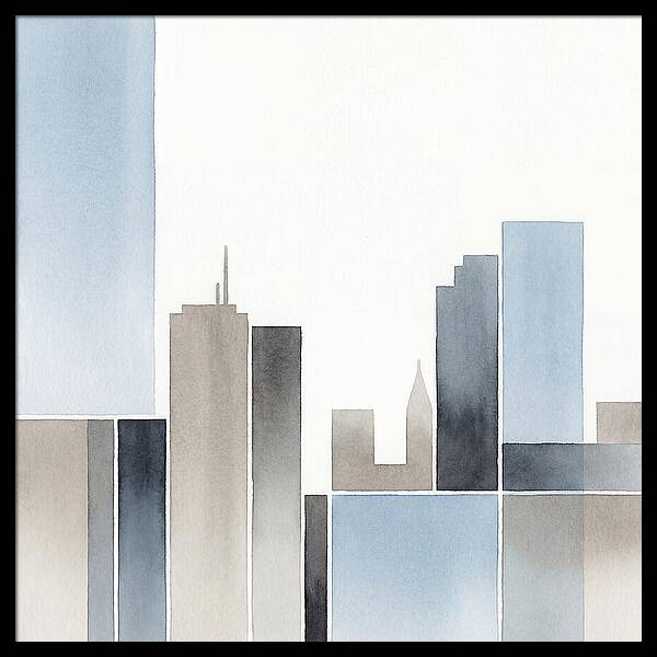 Downtown Skyline Minimalism