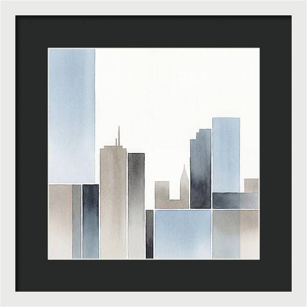 Downtown Skyline Minimalism