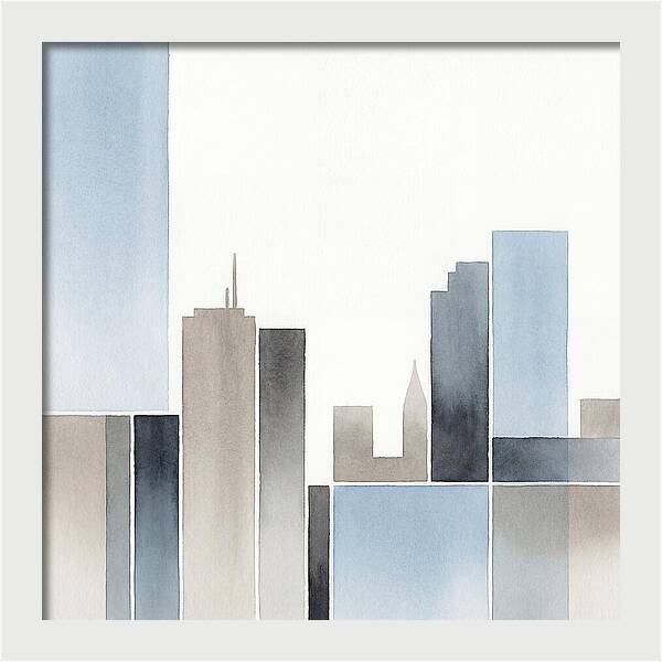 Downtown Skyline Minimalism