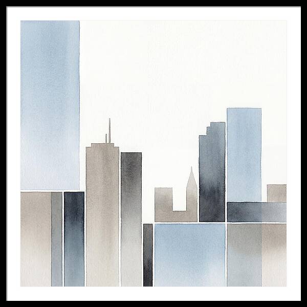 Downtown Skyline Minimalism