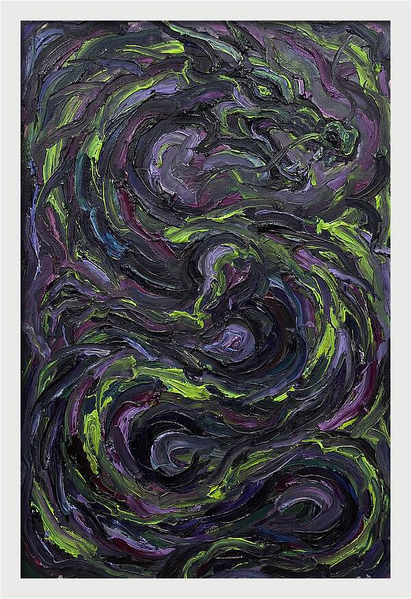 Dragon In Abstract Motion