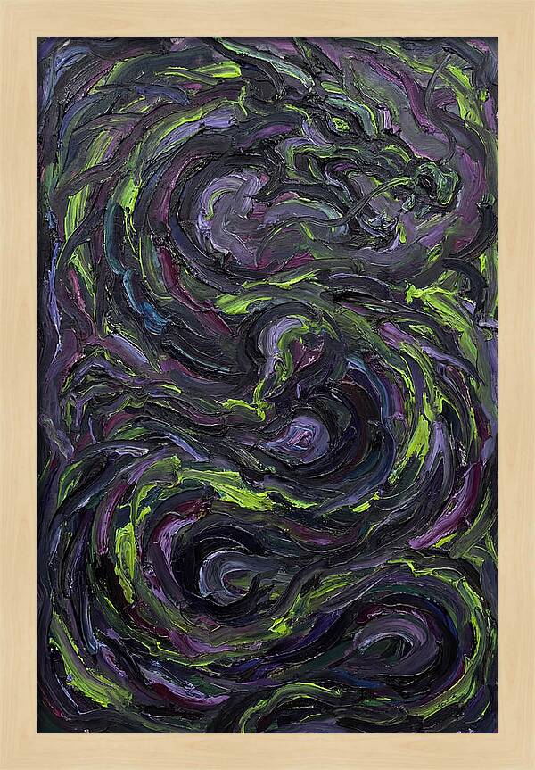 Dragon In Abstract Motion