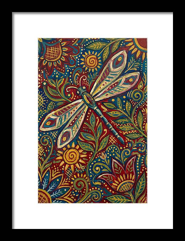 Dragonfly Folk Art