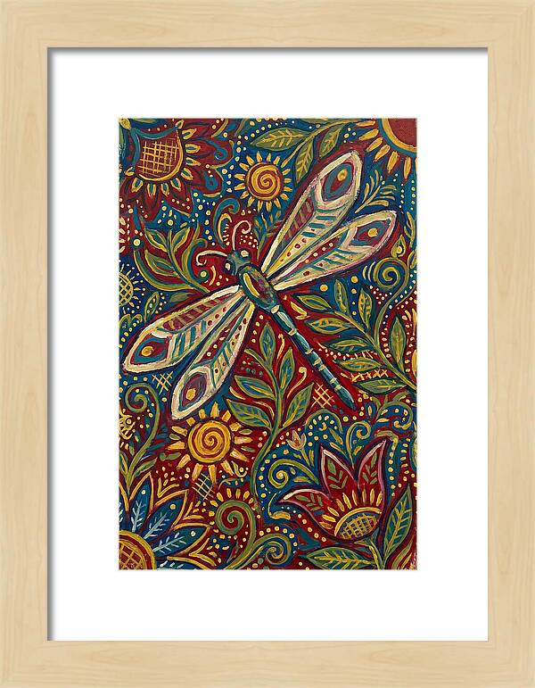 Dragonfly Folk Art