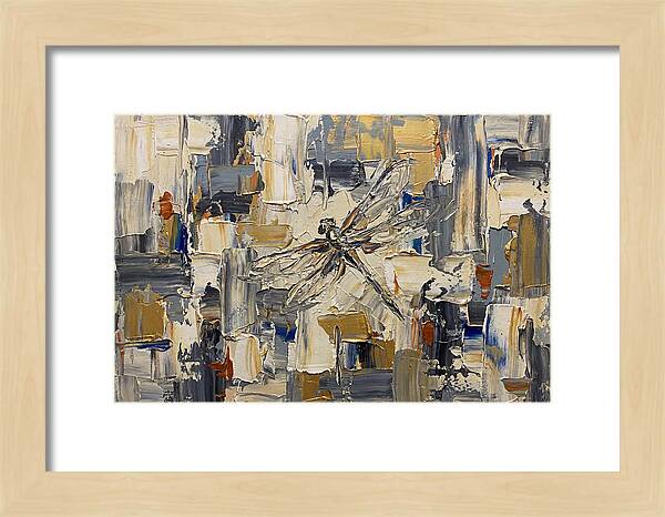 Dragonfly In Abstract Harmony