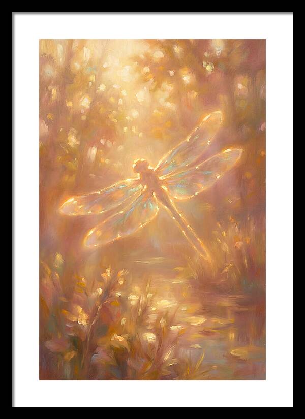Dragonfly In Nature
