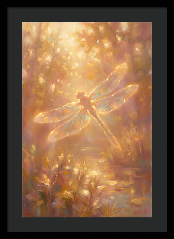 Dragonfly In Nature