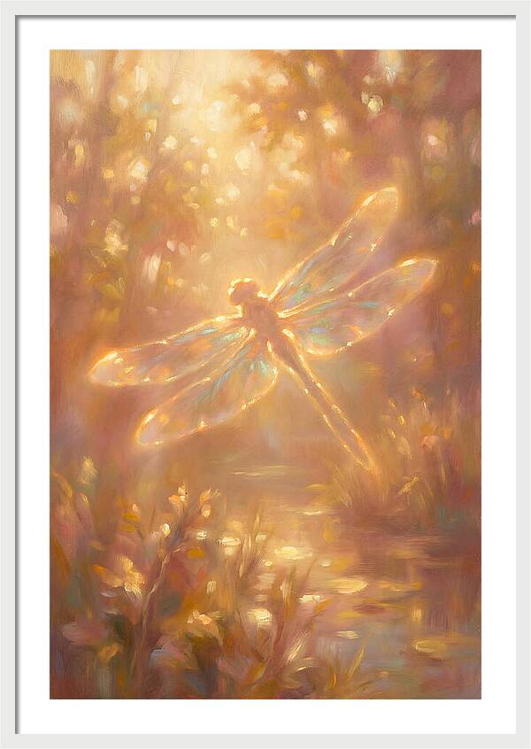 Dragonfly In Nature