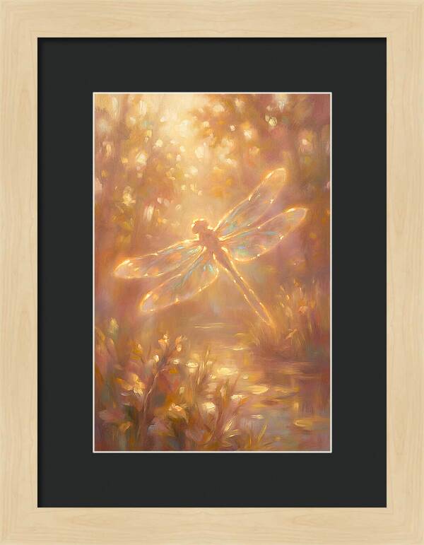 Dragonfly In Nature