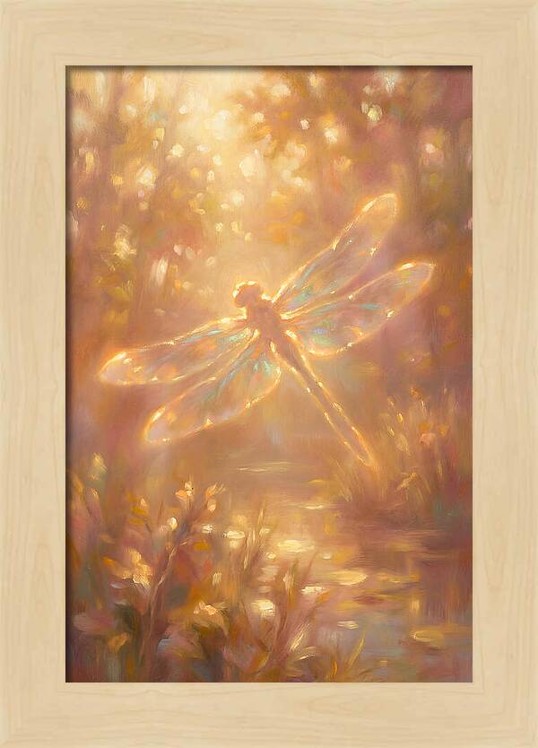 Dragonfly In Nature