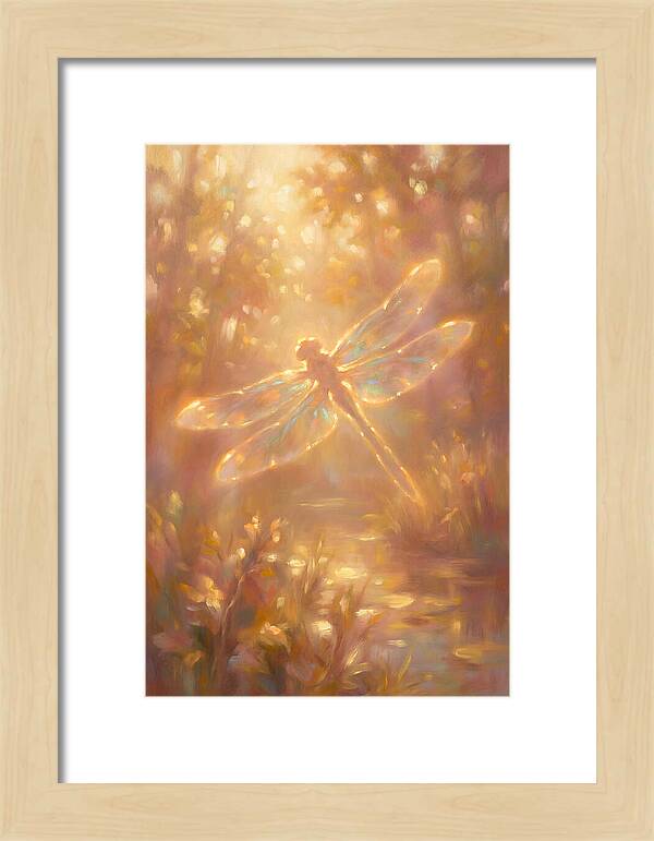 Dragonfly In Nature