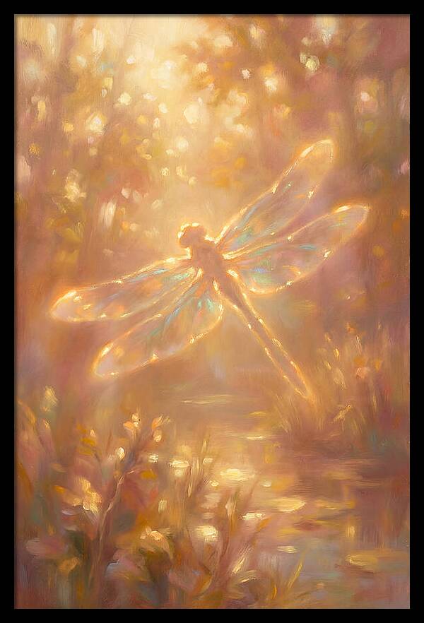 Dragonfly In Nature