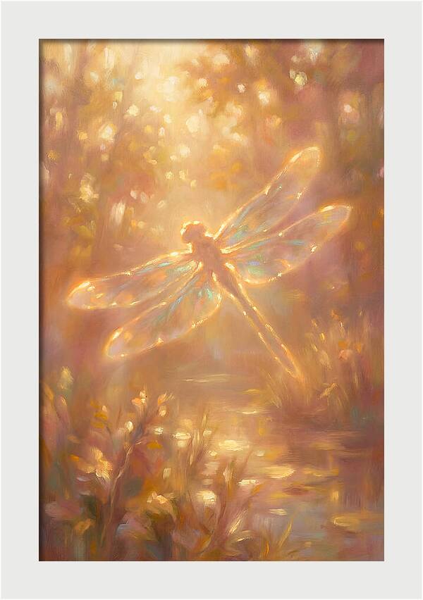 Dragonfly In Nature