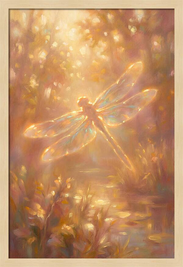 Dragonfly In Nature