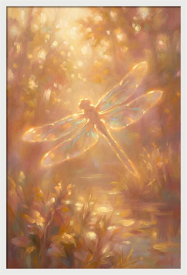 Dragonfly In Nature