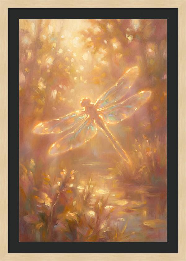 Dragonfly In Nature