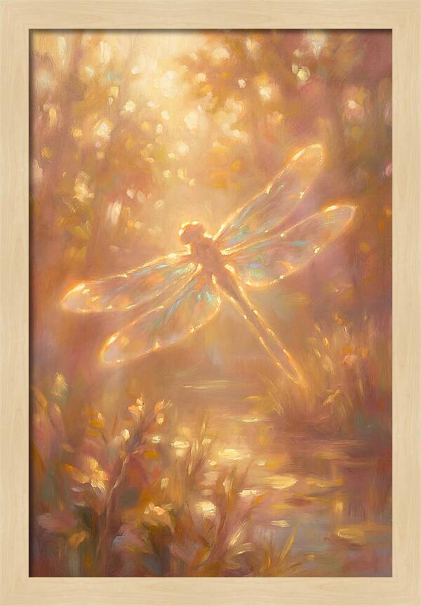 Dragonfly In Nature