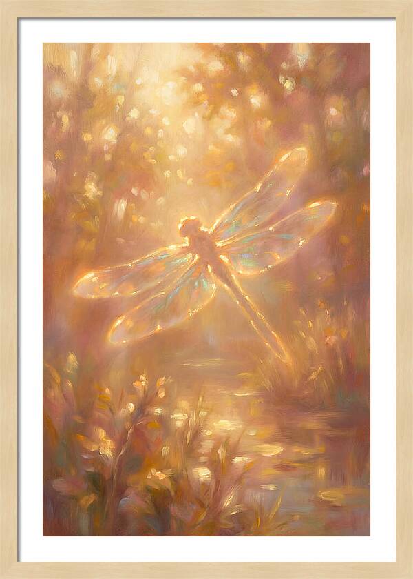 Dragonfly In Nature