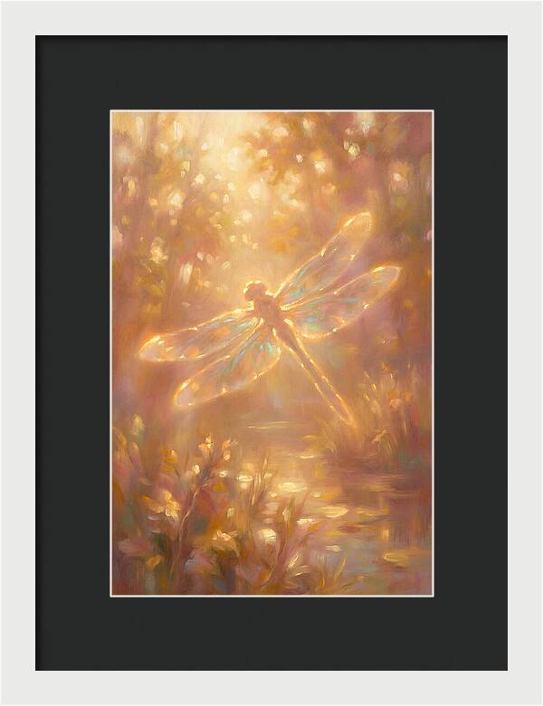 Dragonfly In Nature