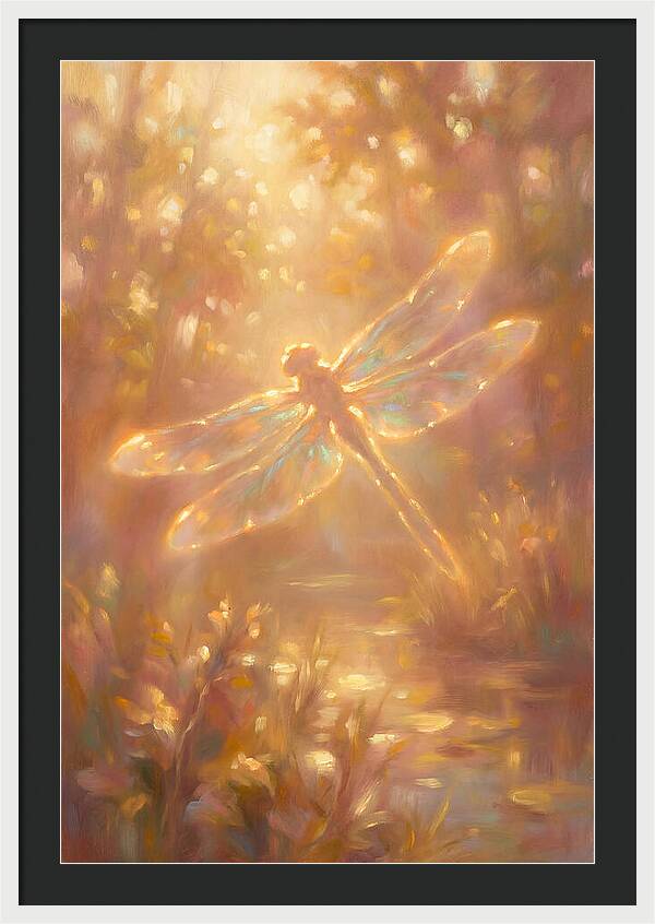 Dragonfly In Nature