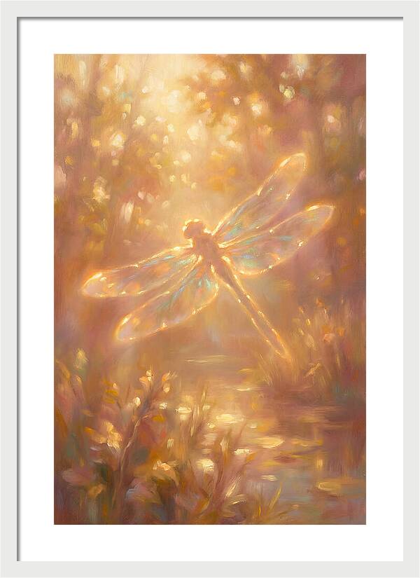 Dragonfly In Nature